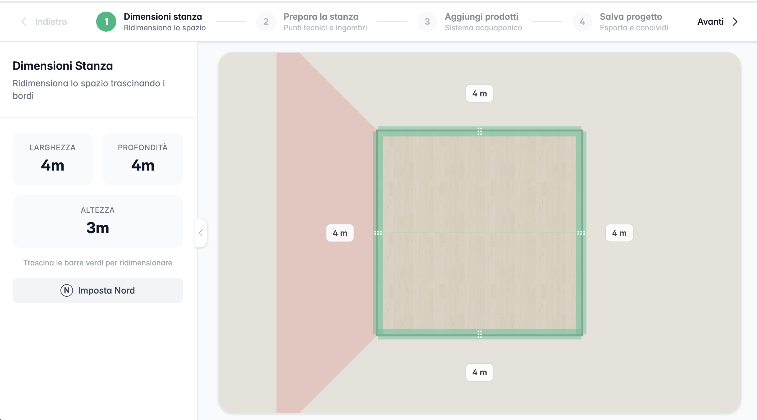 3DXR pianificazione spazio